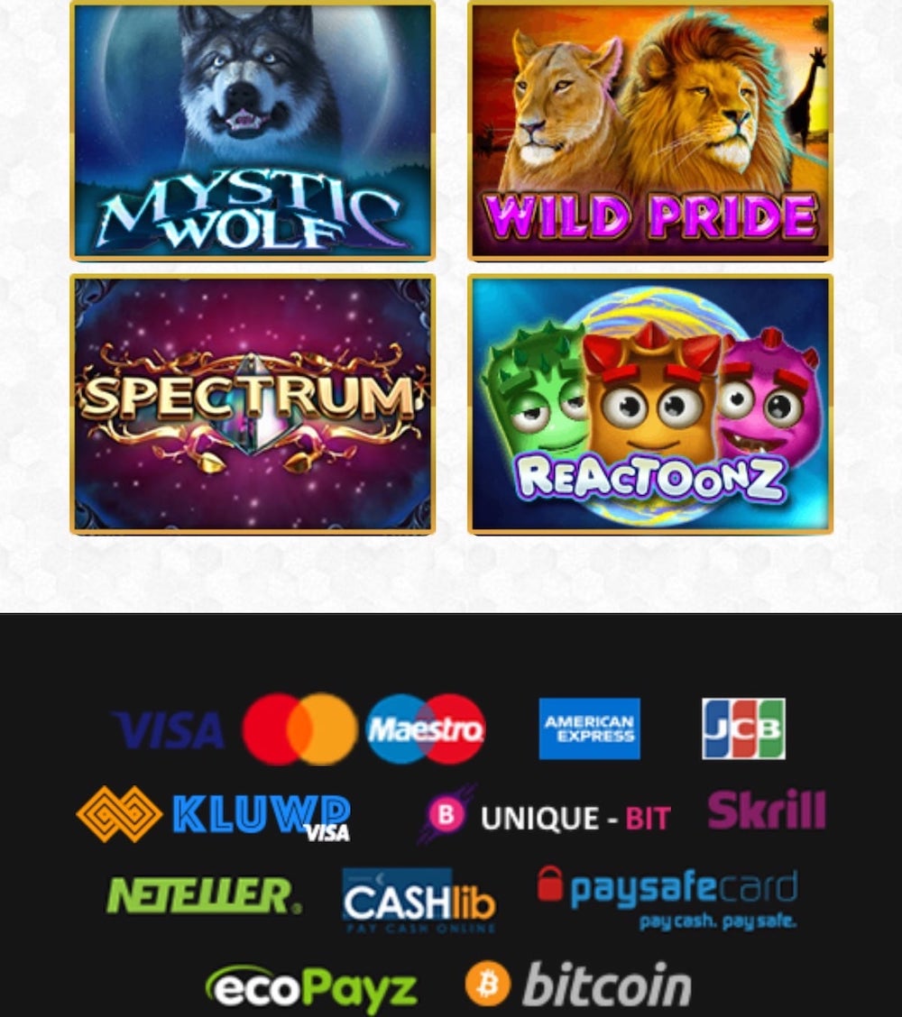 les bonus et promotions