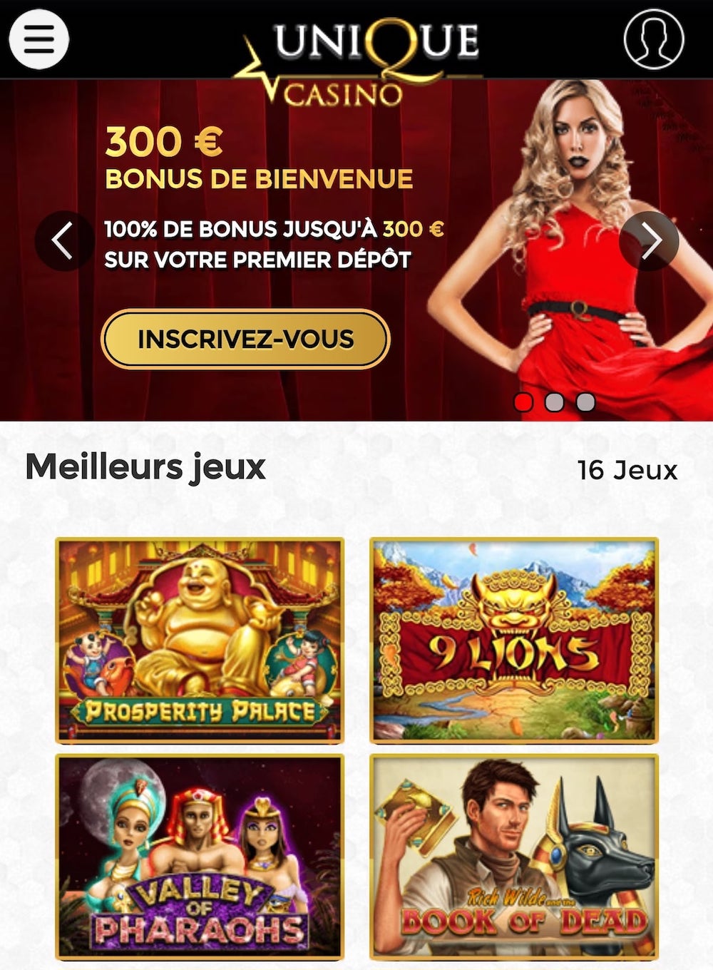unique casino france